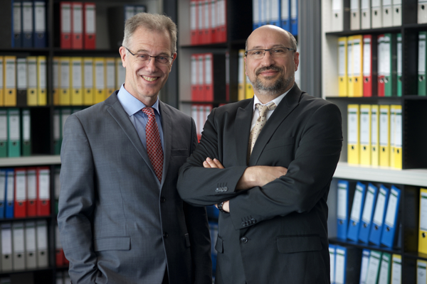 Die Geschäftsführung: Günter Trunzer und Werner Schuhbauer
